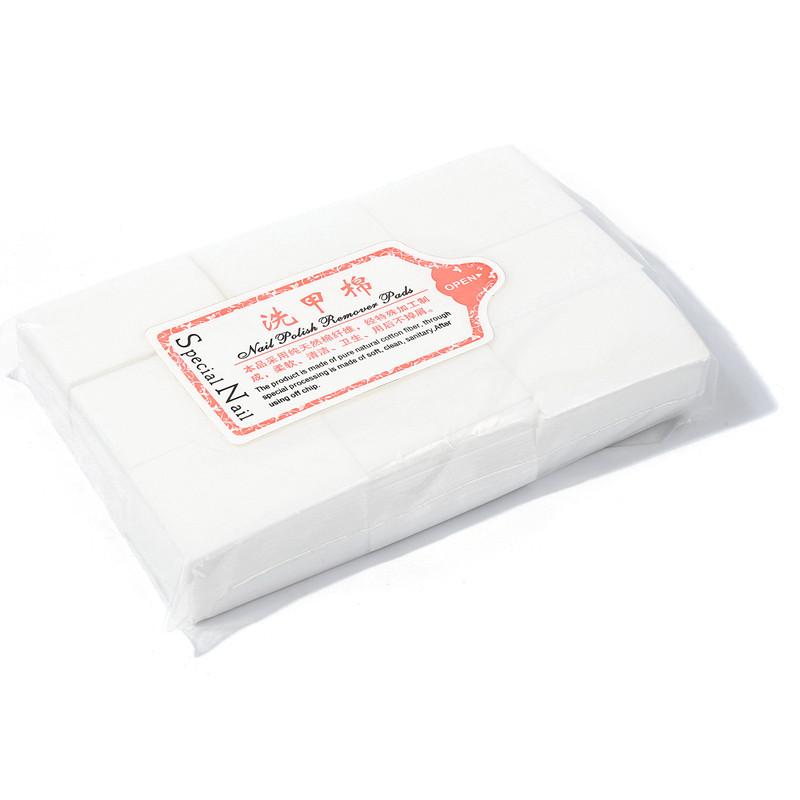 500 шт., средство для снятия гель-лака, средство для снятия гель-лака, средство для снятия маникюра, безворсовые салфетки, очиститель, бумажный коврик