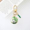 Cute Cartoon Panda Keychain Pendant Bag Key Chain Doll Acrylic Key Pendant Festival Decoration Pendant Cute Keychain Accessories
