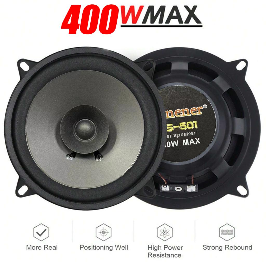 4/5/6 Inch Car Speakers 300-600W 2-Way Vehicle Door Auto Audio Music Stereo Subwoofer Full Range Frequency Automotive Speakers