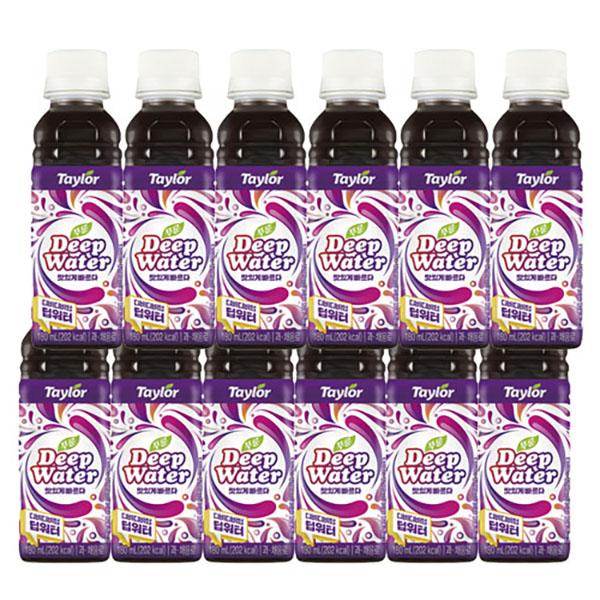 Taylor Prune Deep Water 180ml 12 Bottles Highly Concentrated Fruit Juice Plum Juice