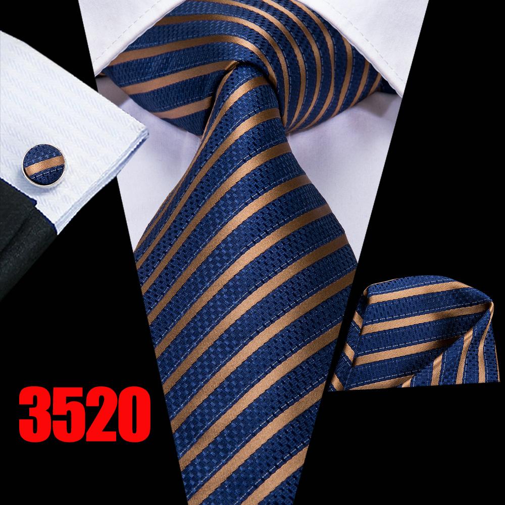 Paisley Mens Blue Tie Set Silk Woven Necktie Handkerchief Cufflinks Wedding Gift