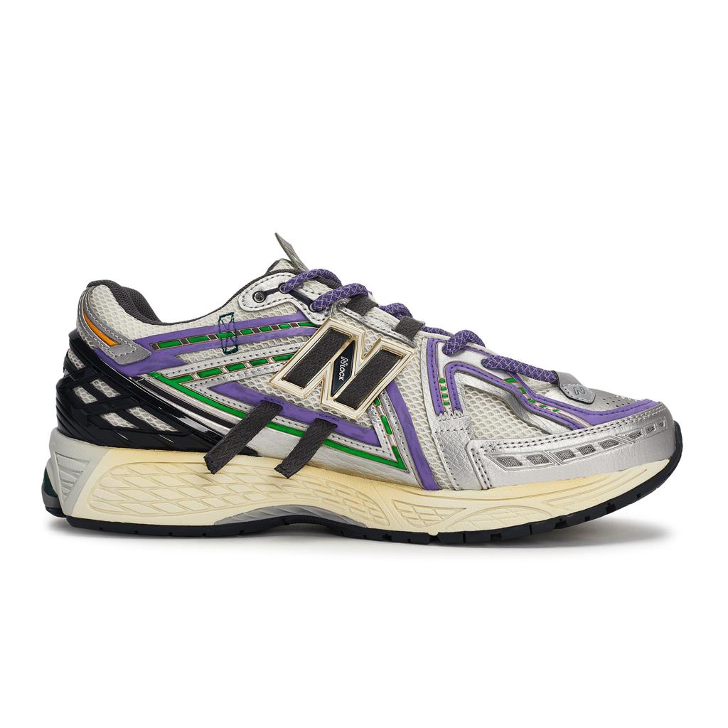 New Balance 1906 Устойчивые к истиранию Устойчивые к истиранию Низкие беговые кроссовки Мужские Серый Серебристый Фиолетовый M1906AD(Team80-S-BOX)