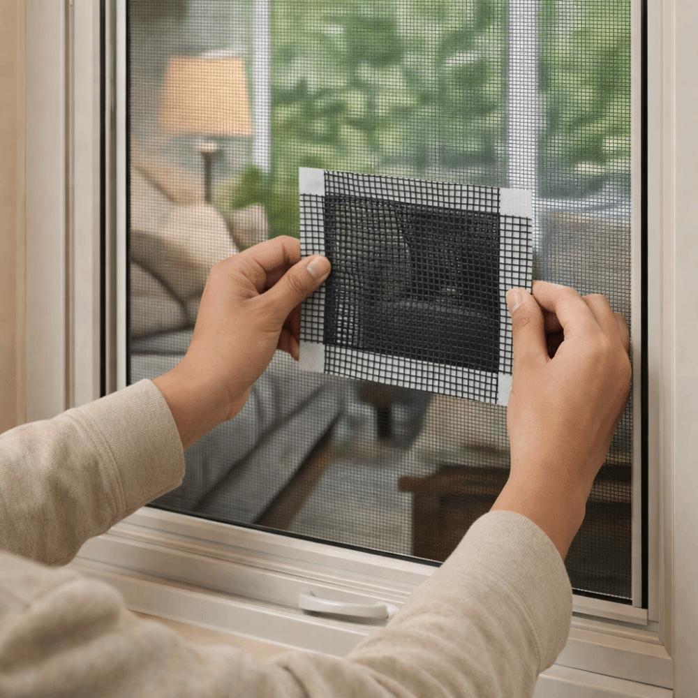 Waterproof Window Screen Repair Tape Insect Proof Anti-mosquito Mesh Mosquito Net