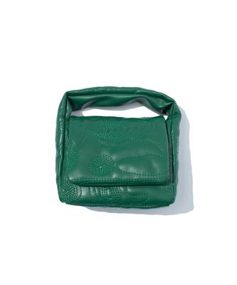 [FCE] МИНИ-КОСМЕТИЧКА CONTOUR ИЗ ТЕХНОКОЖИЗеленый