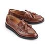 Roshoeman 9013 Новые туфли-лоферы с кисточками Красный Коричневый