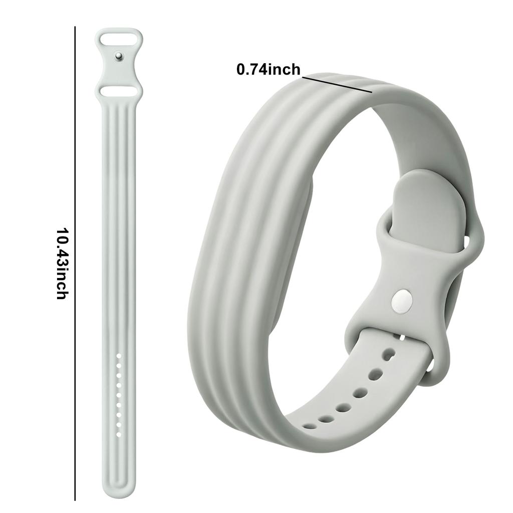 Силиконовые петли Спортивный ремешок для часов для Google Fitbit Air Резиновый браслет Дышащая лента Наручный ремешок Запасные аксессуары Correa