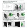 TUYA WIFI/RS485 Modbus RTU Программируемый термостат для управления 2/4-ходовым клапаном Отопление/Охлаждение HVAC Воздушная система 24В/220В