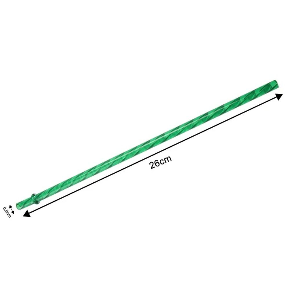 Пластиковые питьевые соломинки для вечеринок, многоразовые, большого диаметра, соломинки ECOZEN для детей