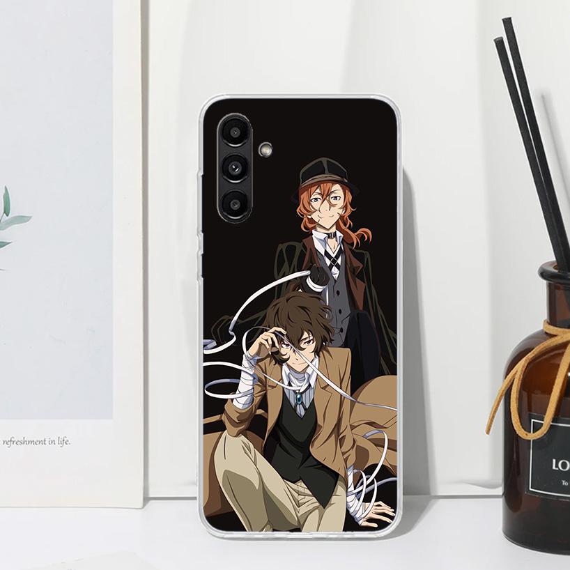 Чехол для телефона Bungo Stray Dogs Double Black для Samsung Galaxy A17 A37 A57 A16 A26 A36 A56 A15 A25 A35 A55 A14 A24 A34 A54 A13 A23