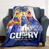 Golden State Warriors Team Blanket Ultra-Soft Perfect for Office Seaside Sofa Four Seasons Multipurpose Modern Style Birthday Christmas Gift Blanket