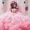 45 см кукла принцессы, одежда со шлейфом, свадебное платье, детский подарок, модные игрушки, аксессуары, украшение дома