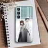 G-Rintaro V-Okabe STEINS GATE Чехол для телефона Samsung Galaxy A73,21,22,32,71,53,52,51,80,5G Мягкий черный чехол