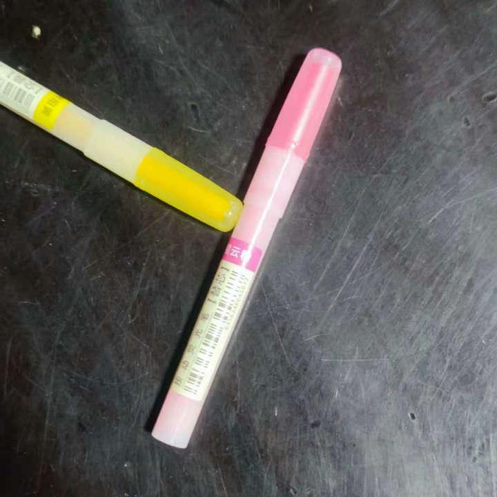 DianShi DS-8157 Colorful Clickable Fluorescent Pen - High Capacity for Students