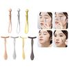 2in 1 Face Eye Massage Stick Eye Cream Applicator For Anti Wrinkle Dark Circles Facial Lifting Mixing Spatulas Scoop Mini Spoon