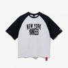 New Era Mlb New York YankeeS Raglan T ShirT Evening Blue 14679817 S