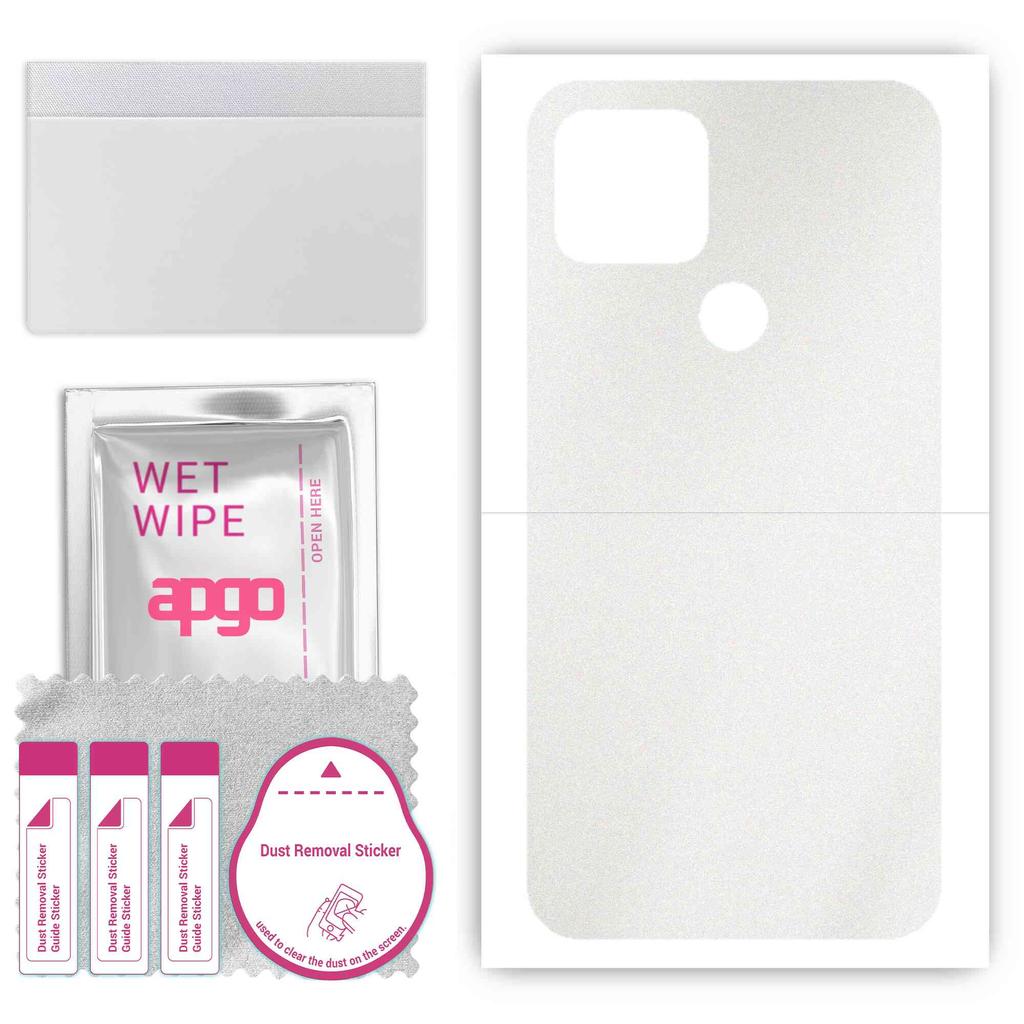 apgo Защитная наклейка для задней панели, совместимая с Google Pixel 5, пленка для обертывания, фольга, винил - матовый прозрачный узор