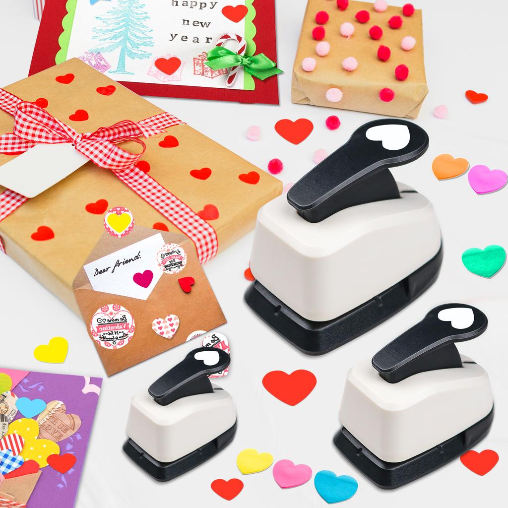 Pliers Mini Small Metal Single One 1 Hole Heart Paper Edge Puncher for Leather for Scrapbooking