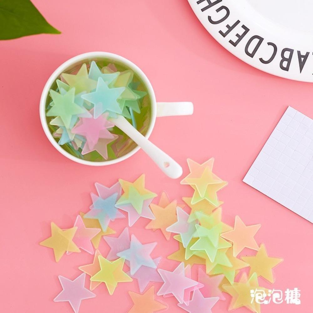 DIY Glow Wall Stickers Glow In The Dark Luminous Stars Wall Sticker  Bedroom Ceiling Livingroom