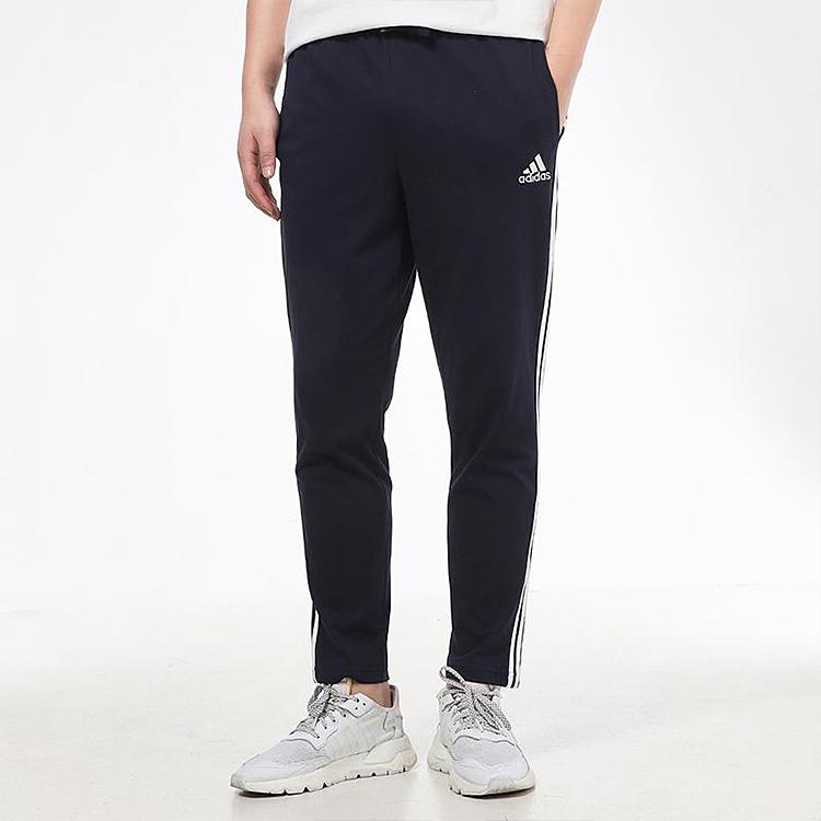 adidas Повседневные спортивные длинные брюки с эластичной резинкой на талии по бокам, мужские брюки Legend-Ink-Blue GK8997