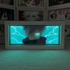 Attack Titan MDF Wood Frame LED Night Light Anime Paper Cut Lightbox for Bedroom Decoration Drop Shipping 5V Input Voltage
