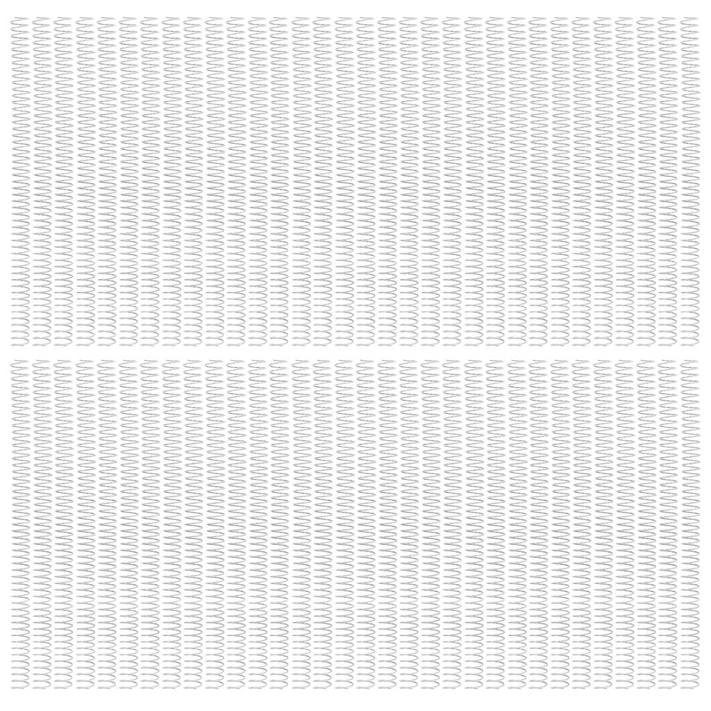 100 шт. переплетная спираль диаметром 16 мм, 48 петель, 4:Спиральная катушка для переплета A4, 1 шаг, емкость 140 листов