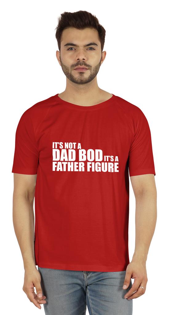 Inkmeso Graphic   It  S Not A Dad Bod It  S A Father Figure   Tshirt For Daddy Raglan Sleeves Jersey