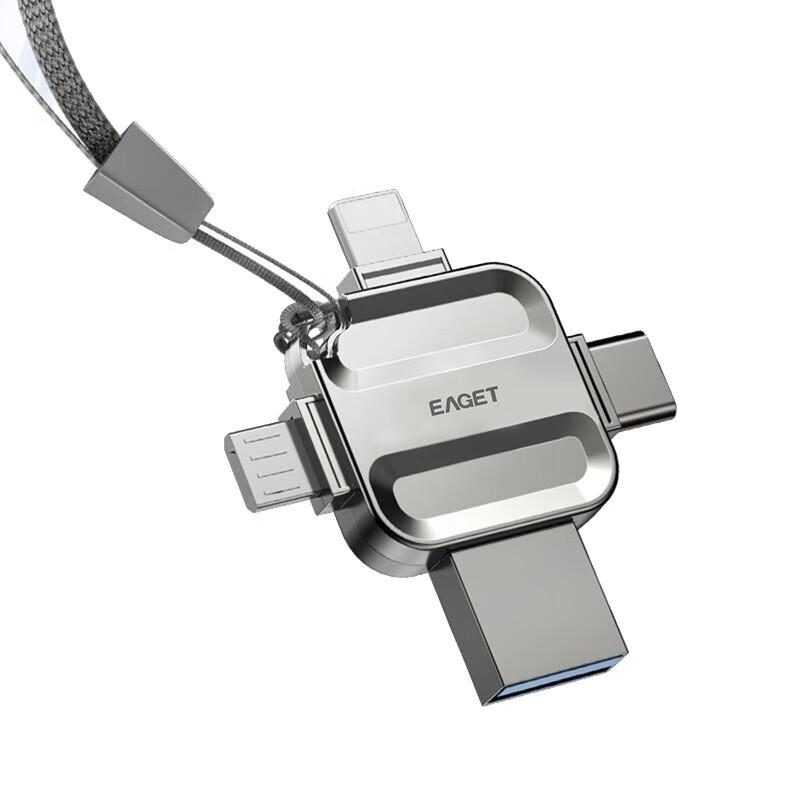 EAGET I71 4-in-1 USB3.0 Lightning Type-C Flash Drive