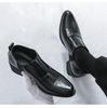 Мужские кожаные formalные туфли большого размера для увеличения роста, для свадеб и бизнеса