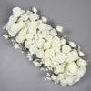 1PC Wedding Flower Wall Decoration Arrangement Supplies Silk Rose Artificial Floral Row Decor Wed Arch Backdrop Arrange