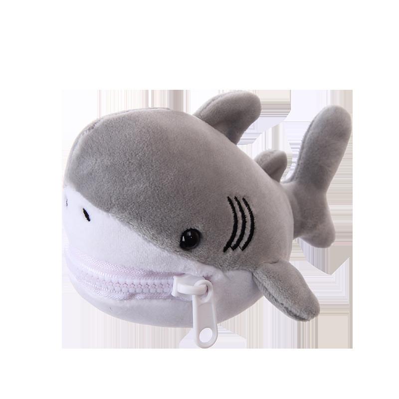 Plush Toy Shark Stuffed Animal Doll With Soft Material For Bedroom Decoration