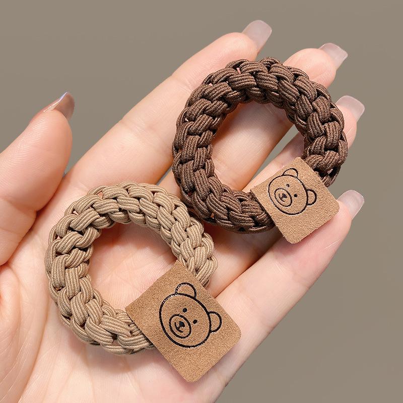 Handmade High Elastic Thick Hair Band with Japanese and Korean Style for Girls