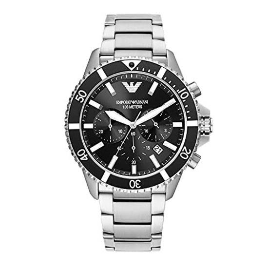 Часы Emporio Armani WORLD EXPLORER AR11360 Мужские Серебристые