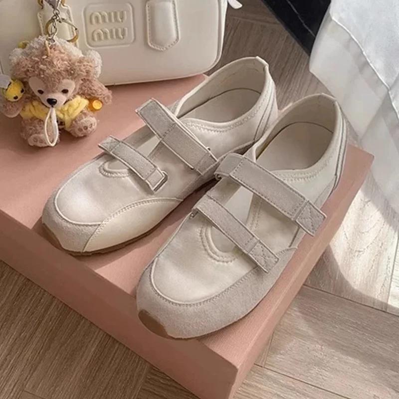 Модные балетки Женская спортивная обувь для бега и ходьбы Повседневные кроссовки Мода Весна Женские лоферы Обувь 2025 Дизайнерский бренд Женские Zapatos