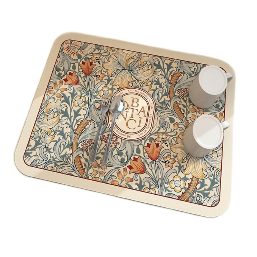 Впитывающий Кофе Впитывающий Кофе Подставка для сушки посуды Дренажный коврик