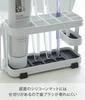 Yamazaki Toothbrush 7848 Stand, Tower, Wide, White,