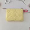 Candy Color Mini Clutch Bags Quilted Female Handbags Portable Storage Bag