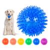 Pet Dog Toys Cat Puppy Sounding Toy Polka Squeaky Tooth Cleaning Ball TPR Training Pet Teeth Chewing Toy Thorn Balls Accessories