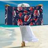 Ultra-Soft Beach Towel with fire truck Theme,Ideal for Pool - Camping, Diving - Perfect Travel Essential, Vibrant Beach Towel.