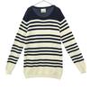 CHAUNCEY Border Long Sleeve Knit S Sweater Men's Used