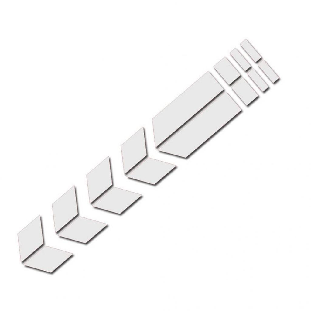 Крутая стильная наклейка на мотоцикл, светоотражающая наклейка на крыло мотоцикла, украшение