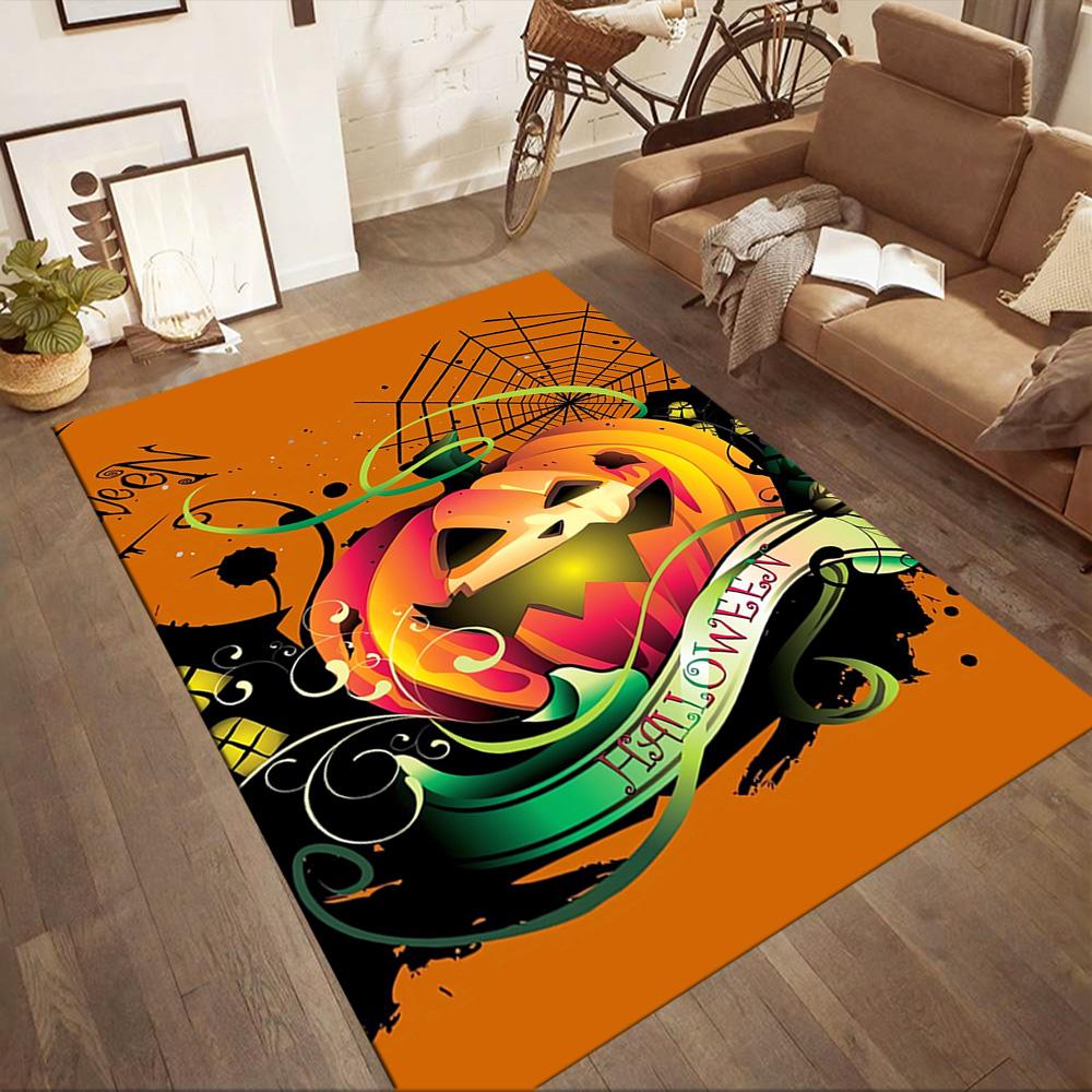 Halloween 81 Floor Mat Design for Hallway Decorate room Study room Bedrooms Antislip Carpet Anime Office Decor Perfect Gift for Friends & Family