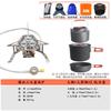 Комплект газовой плиты Zhipan Outdoor с тремя конфорками