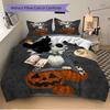 3Pcs Jack Skellington'S Halloween Adventure Bedding Sets For All Sizes New 3D Printed Bed Cover Comforter Duvet Cover Pillowcase Bedroom Decoration