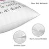 Sister Smile Pillowcase Polyester Linen Velvet Pattern Zip Decor Pillow Case Sofa Cushion Case 45X45
