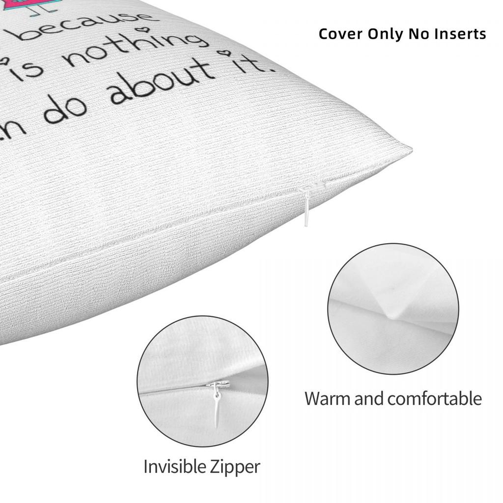 Sister Smile Pillowcase Polyester Linen Velvet Pattern Zip Decor Pillow Case Sofa Cushion Case 45X45