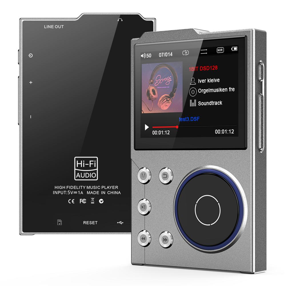 Hi-Fi MP3-плеер без потерь DSD Цифровой аудио-плеер Музыкальный плеер с поддержкой Bluetooth 5.3 Цифровой музыкальный плеер Портативный аудио-плеер 256 ГБ