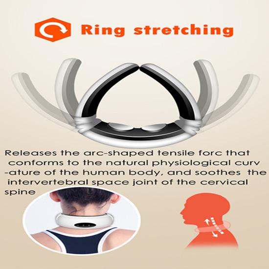 Electric Pulse Back and Neck Massager Infrared Heating Pain Relief Health Care Relaxation Multifunctional Massager