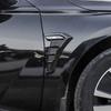 Черная Боковая Решетка Вентиляции Крыла Автомобиля Впускное Отверстие Воздушного Потока Акула 3D BTYD6 Наклейка-Заглушка Решетки для Ford Focus ST Mondeo Fiesta Kuga Escape Автомобиля