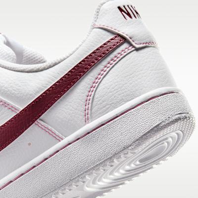 Женские кроссовки Nike Court Vision Скейтбордические кроссовки Женские Белые Красные