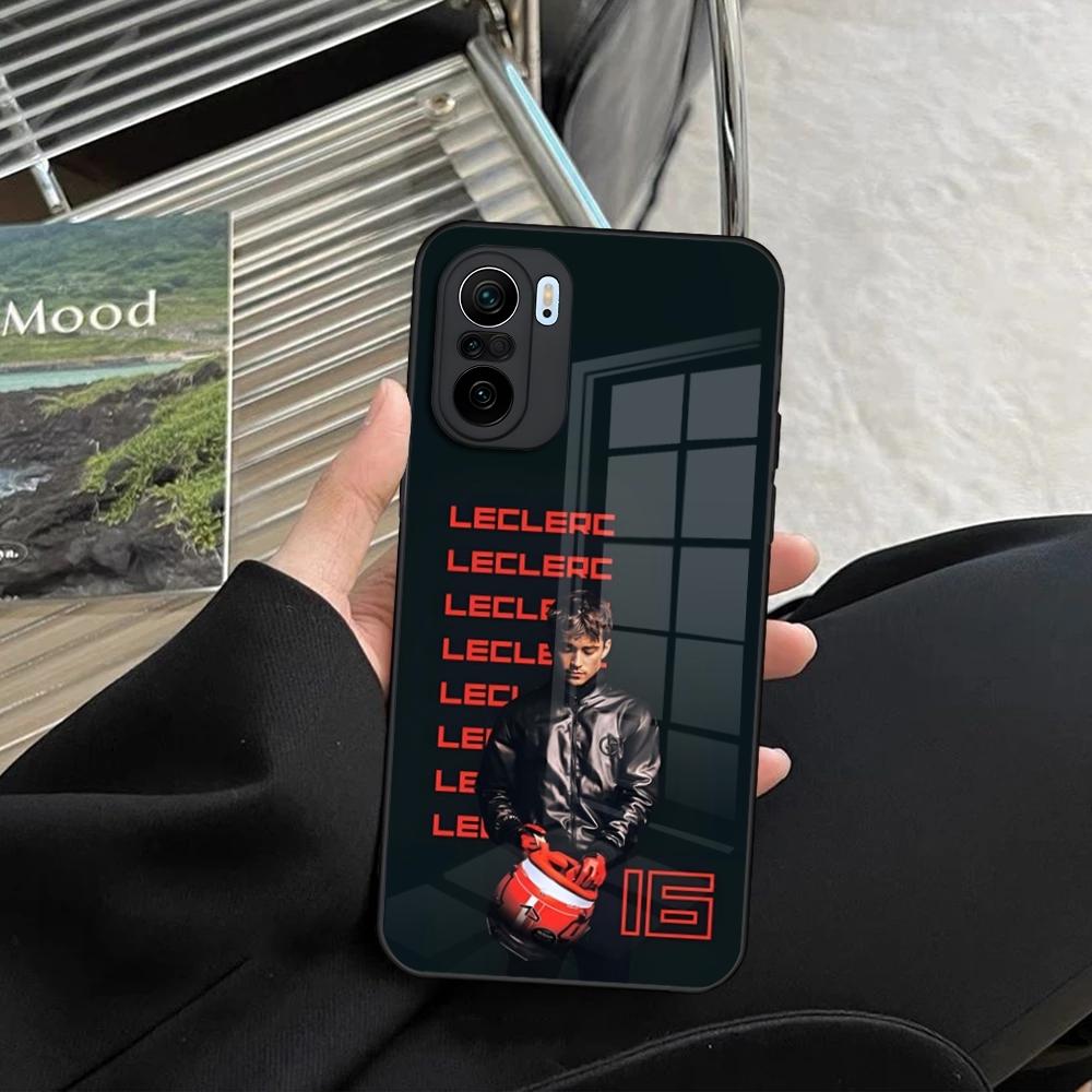 Чехол для телефона Charles Leclerc 16 F1 для Xiaomi 14 13 12 11 13t 12t 11t POCO M6 M5 X6 X5 F6 F5 Ultra Pro Lite 5G закаленное стекло